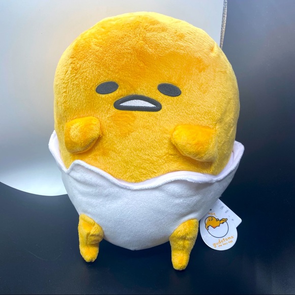 Gudetama The Lazy Egg 10” Plush Doll - Picture 2 of 4